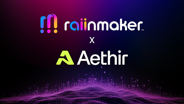 [PR] Raiinmaker and Aethir Partner to Power Scalable and Decentralized AI Infrastructure