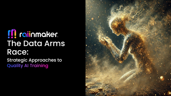 The Data Arms Race: Strategic Approaches to Quality AI Training