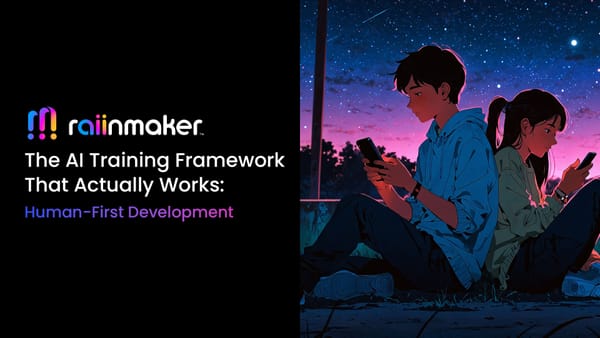 The AI Training Framework That Actually Works: Human-First Development