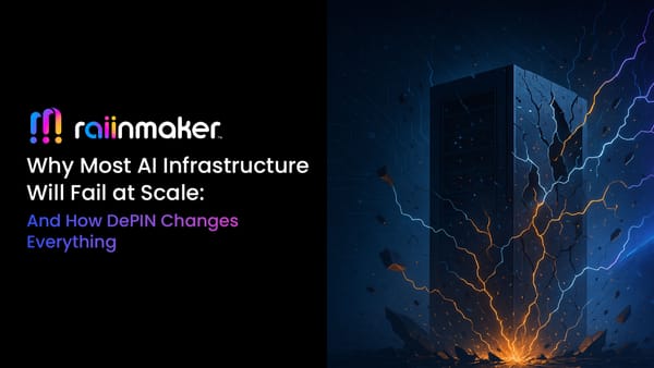Why Most AI Infrastructure Will Fail at Scale (And How DePIN Changes Everything)